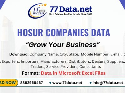 Download verified list of Hosur companies list