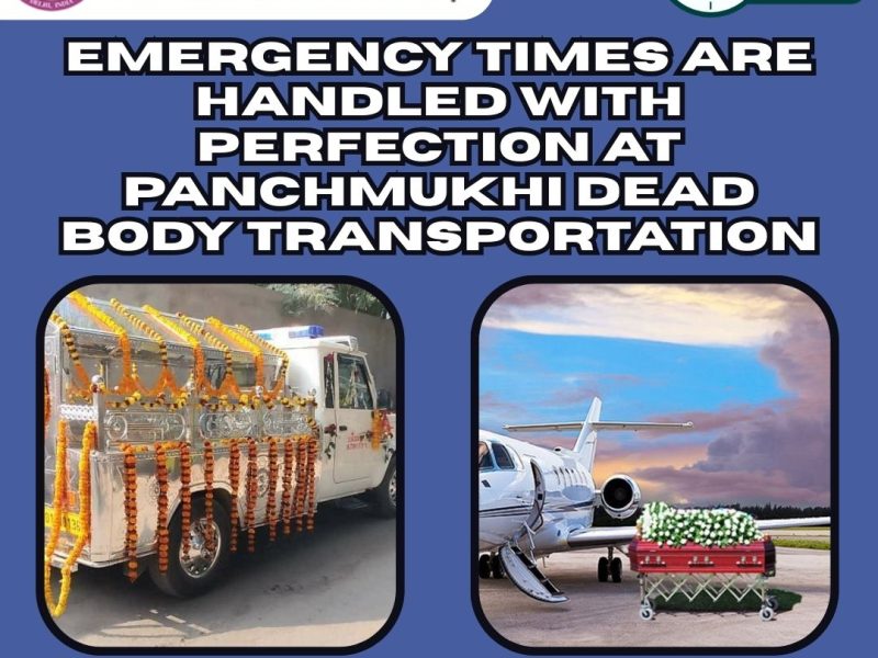 In Bangalore, Panchmukhi Dead Body Transportation maintains complete safety and hygiene for transferring bodies from a designated location