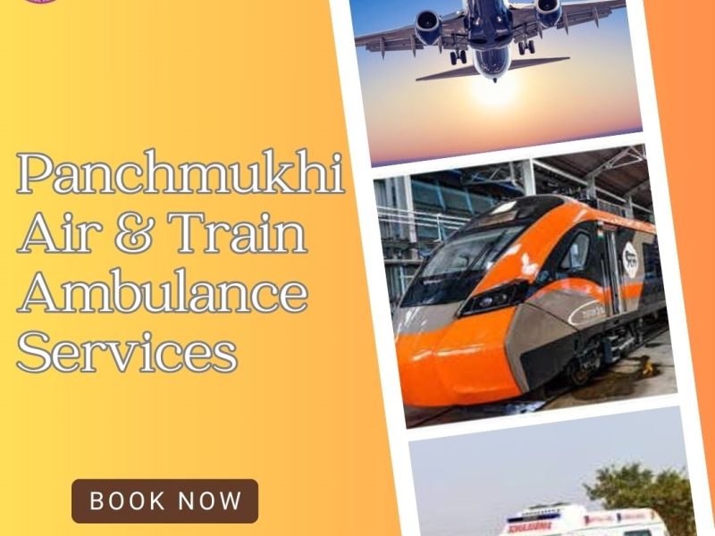 Panchmukhi Train Ambulance in Ranchi keeps you involved during transit
