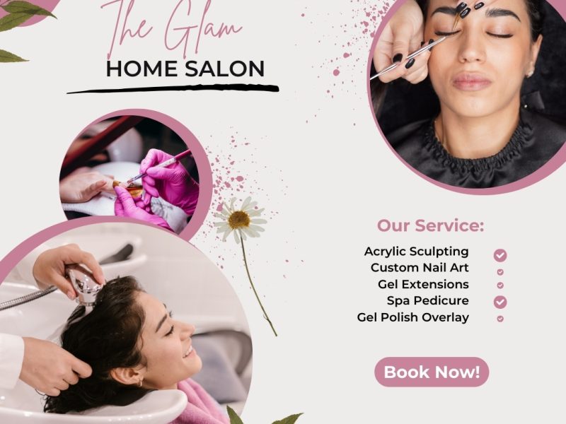 The Glam Home Salon in Lucknow