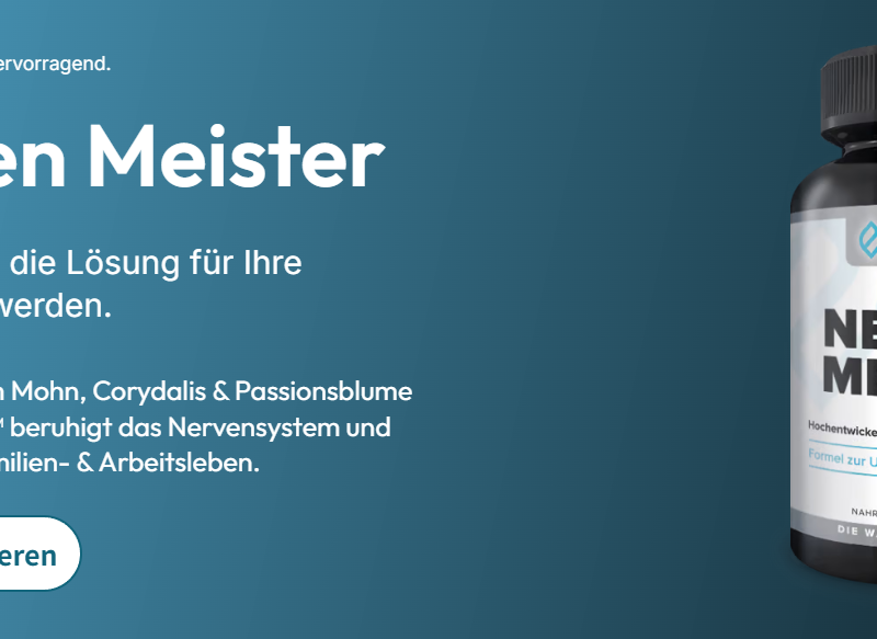 Nerven Meister Erfahrungen Bewertung, Benutzererfahrung, Verkauf 2026