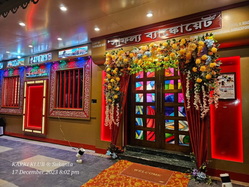 Banquet hall in barrackpore