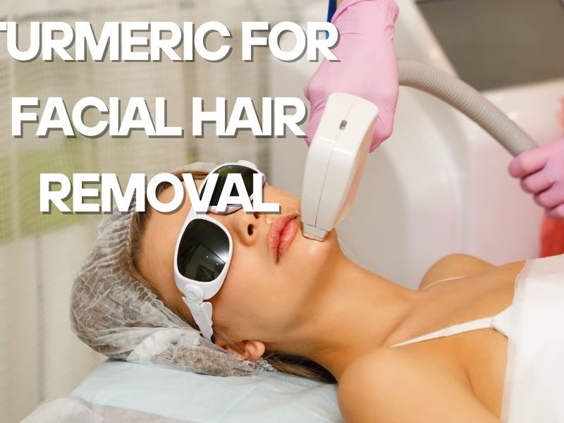 Turmeric for Facial Hair Removal – Natural Herbal Wax Powder