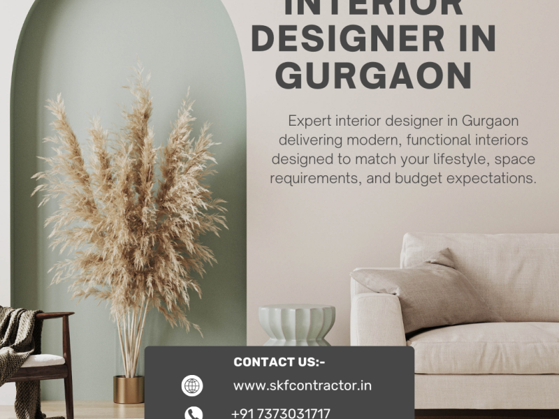 Professional Interior Designer in Gurgaon for Modern Spaces