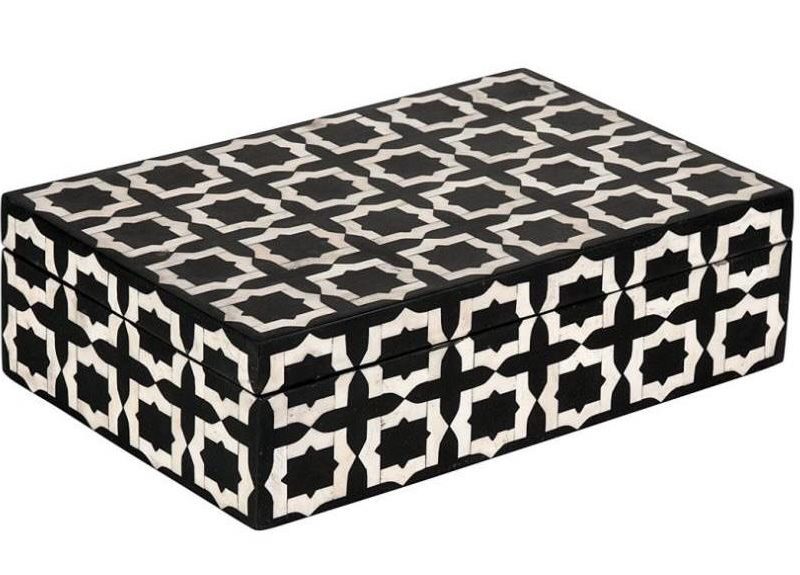 Bone Inlay Box – Handmade Decorative Storage by Lakecity Handicrafts