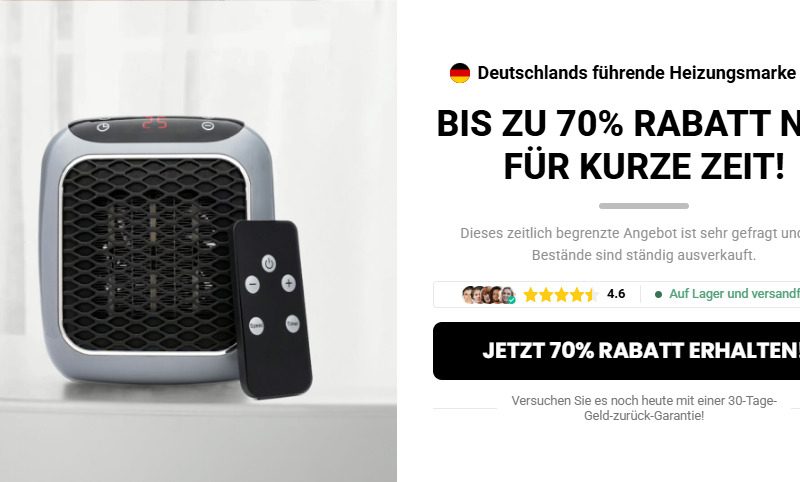 WellHeater im Test: Moderne Heizlösung für effiziente und angenehme Wärme
