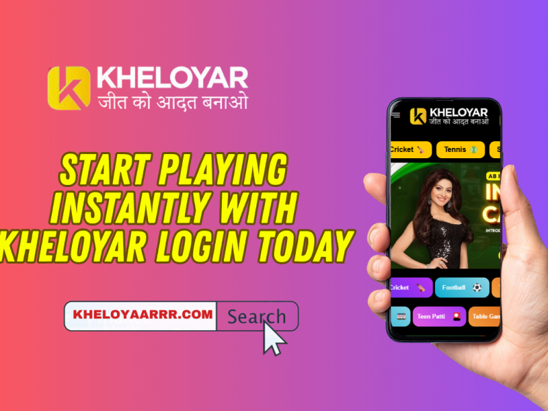 Start Playing Instantly with Kheloyar Login Today