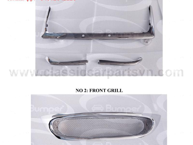 Lotus Elite S1 (1958-1963) a front grille and bumpers