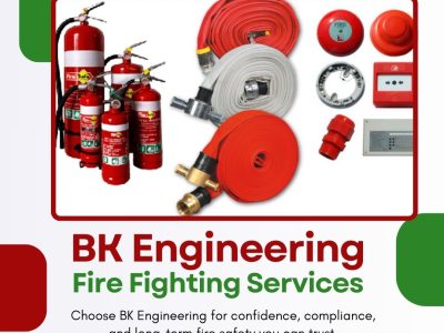 Best Fire Fighting Services in Ghaziabad by BK Engineering