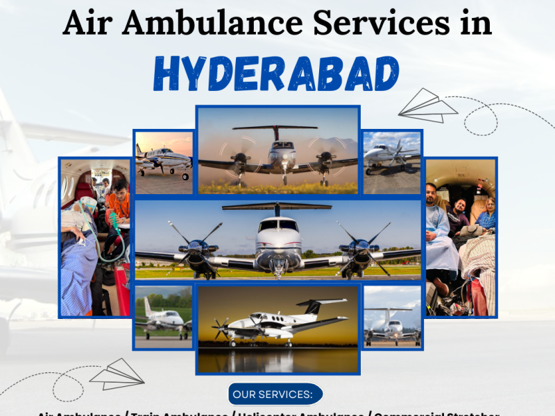 Air Ambulance Services in Hyderabad