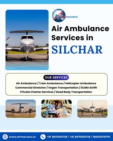 Swift Medical Flights With Trusted Care in Silchar