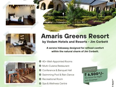 Celebrate Holi at Amaris Greens Resort By Vedam Jim Corbett