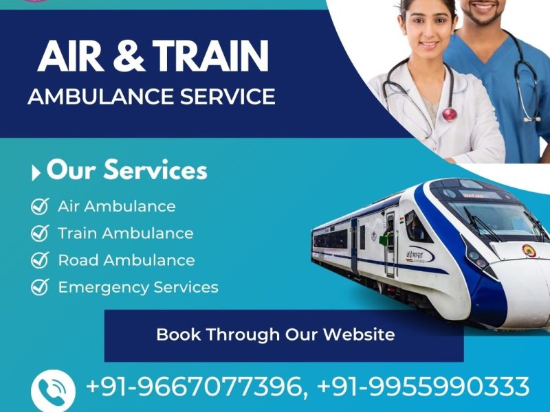 Panchmukhi Train Ambulance in Ahmedabad- Remembered for its life saving facilities
