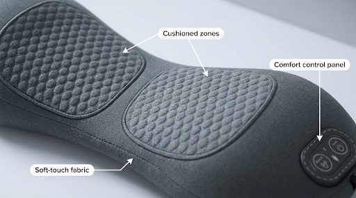 How do I adjust the heat settings on Back Halo Max?