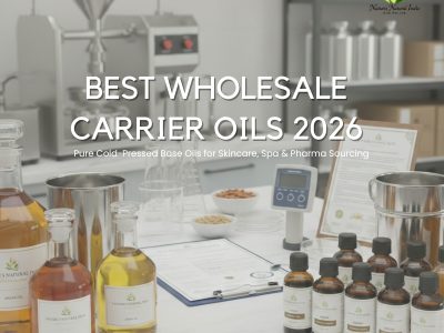 Best Wholesale Carrier Oils 2026: Pure Cold-Pressed Base Oils for Skincare, Spa & Pharma Sourcing