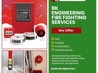 Top Fire Fighting Services in Gorakhpur by BK Engineering