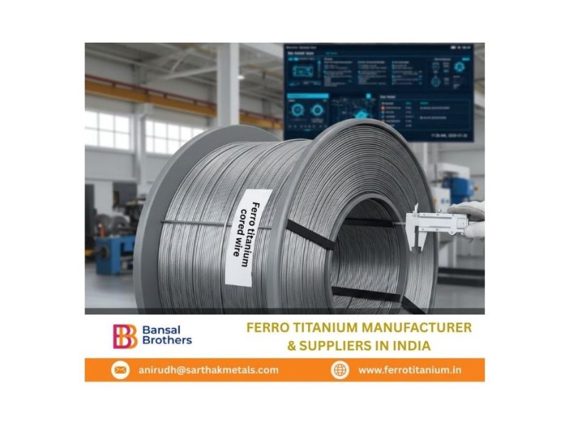 Bulk Supply of Precision Ferro Titanium Cored Wire for B2B Buyers