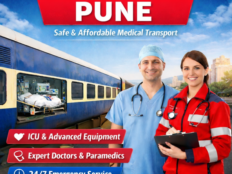 Train ambulance service in Pune