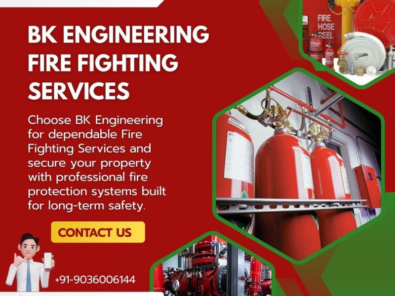 Reliable Fire Fighting Services in Pune by BK Engineering