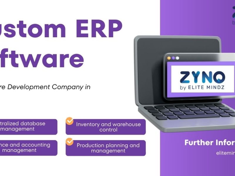 Custom ERP Software – Smart & Scalable Business Solution