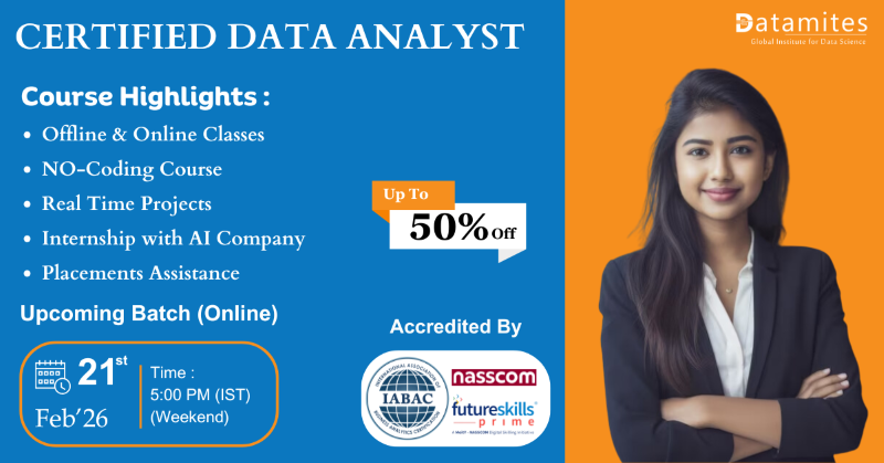 Data Analyst training in Chennai with placements