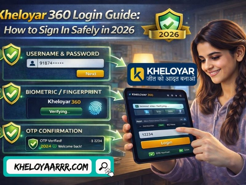 Kheloyar 360 Login Instructions How to Sign in with confidence in 2026