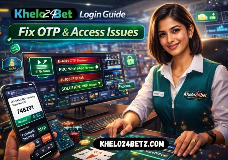 Khelo24bet Login Guide - Fix OTP & Access Issues
