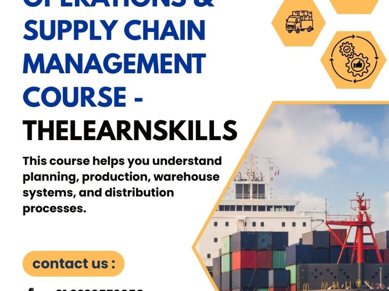 OM Supply Chain Management Online Course – TheLearnSkills
