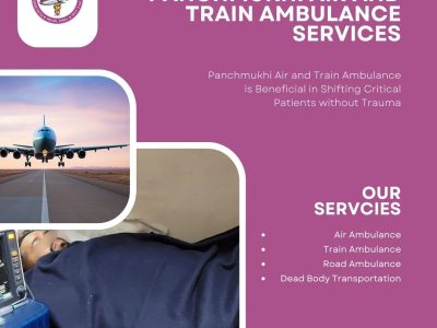 Take an Air Ambulance in Patna with a Complete Medical Setup by Panchmukhi
