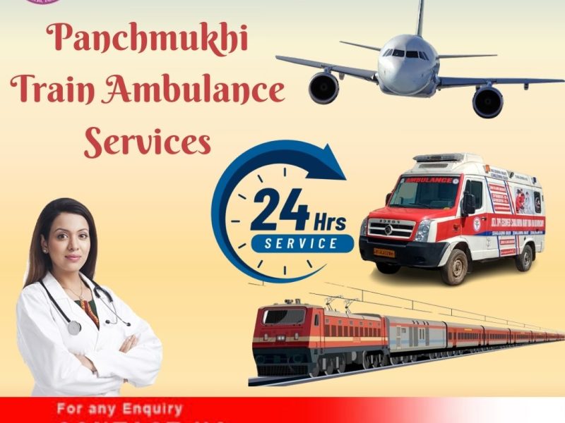 Panchmukhi Train Ambulance Ranchi- fitted with latest equipment for a smooth journey