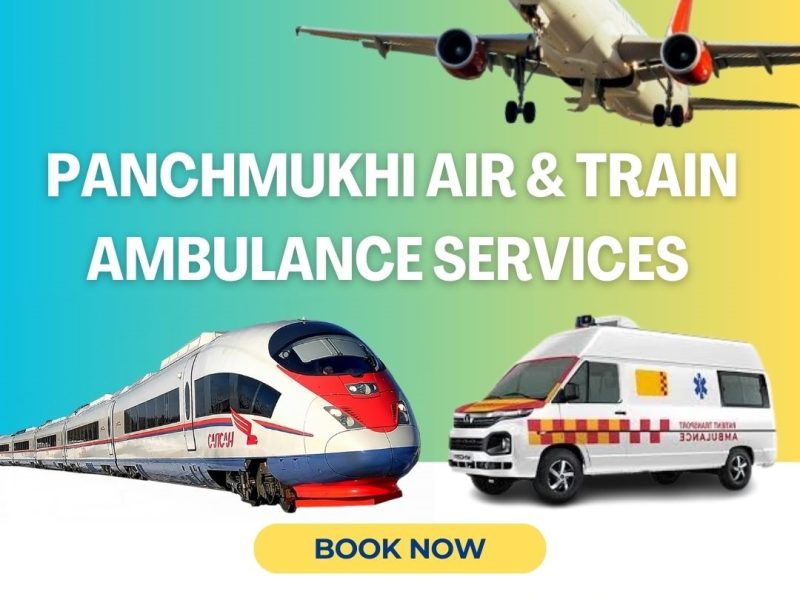 Panchmukhi ICU Train Ambulance in Hyderabad- Shifting Critical Patients without trouble