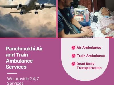 Use Air Ambulance in Ranchi with Top-class Medical Amenities