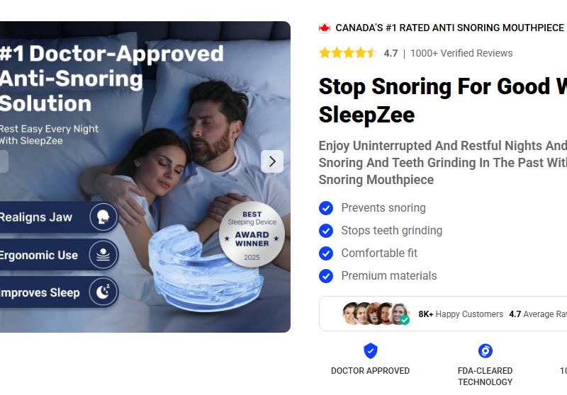 Sleepzee Anti Snoring Mouthpiece CA Reviews