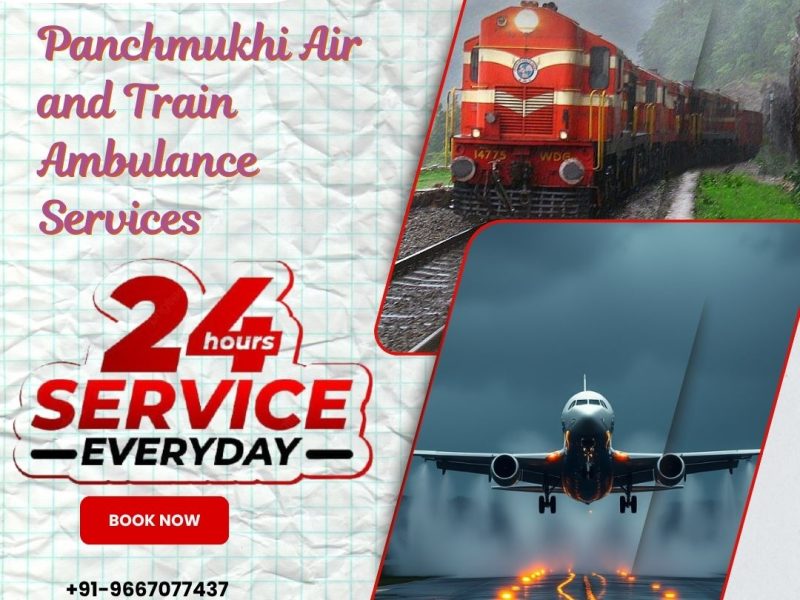 Panchmukhi Train Ambulance from Patna- your reliable relocation partner