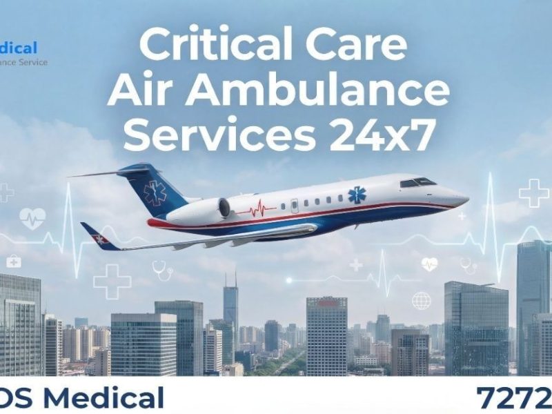 Air Ambulance Service in Hyderabad 24x7 ICU Flight Support