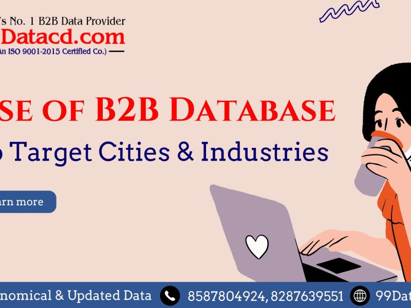 How to Use a B2B Database to Target Specific Cities & Industries for Lead Generation