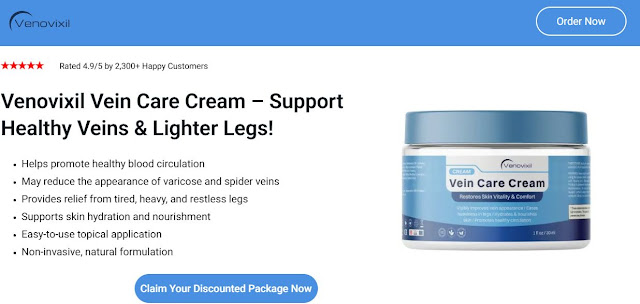 Is There Any Kind Of Safe In Utilizing Venovixil Vein Care Cream NZ?