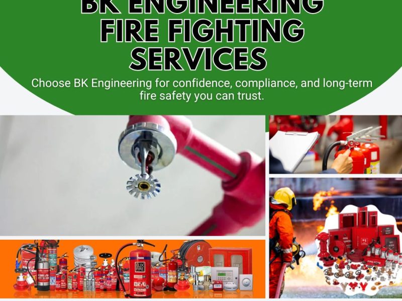 Leading Fire Fighting Services in Haryana by BK Engineering
