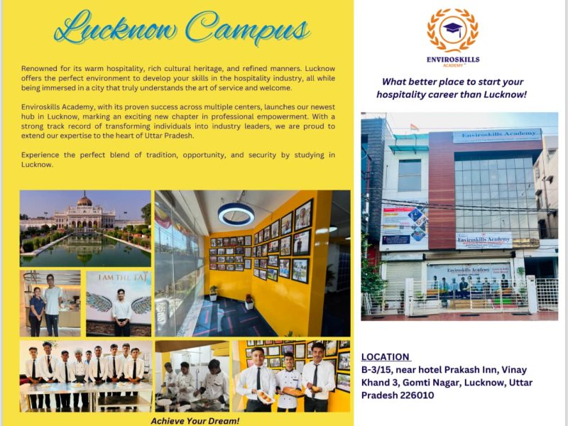 best hotel management institute in lucknow