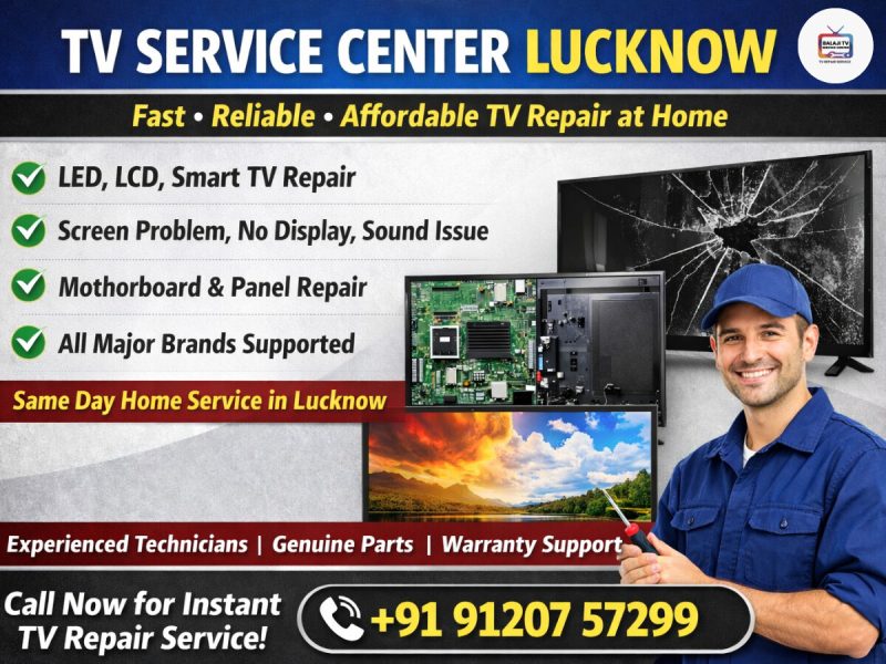 TV Service Center Lucknow – Fast & Reliable TV Repair at Home
