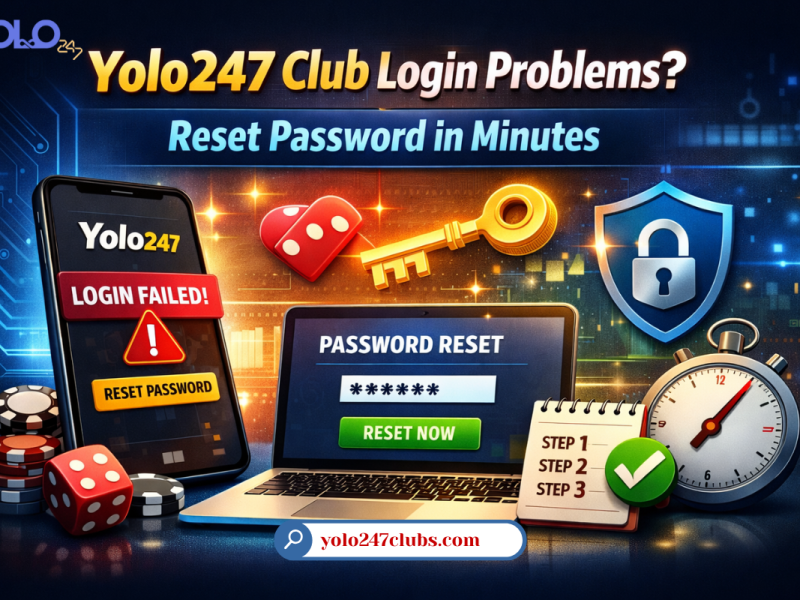 Yolo247 Club Login Problems? Reset Password in Minutes