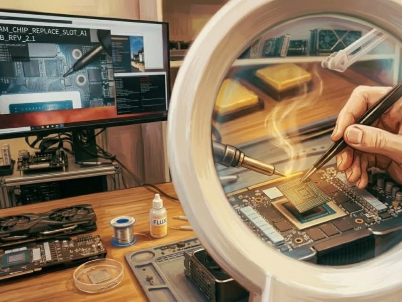 We do graphics cards repair