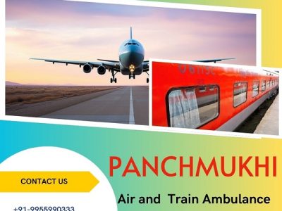 Book Panchmukhi Air and Train Ambulance Service in Coimbatore with a Top-Grade Healthcare Facility