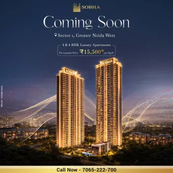 Sobha New Launch Apartments Starting ₹2 Cr in GNW