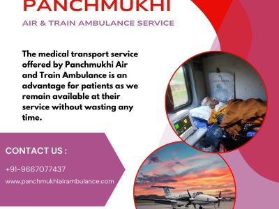 Opt for Splendid Air Ambulance in Kolkata with Life-Support Medical Setup