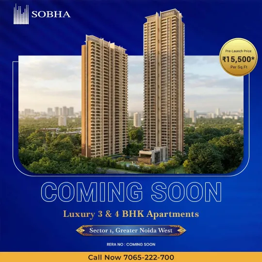 Sobha Sector 1 Greater Noida West Apartments Starting ₹2 Cr