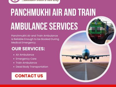 Obtain an Air Ambulance from Varanasi with the Latest ICU Setup