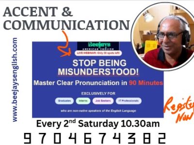 Live American Accent Online Coaching for IT Project Managers