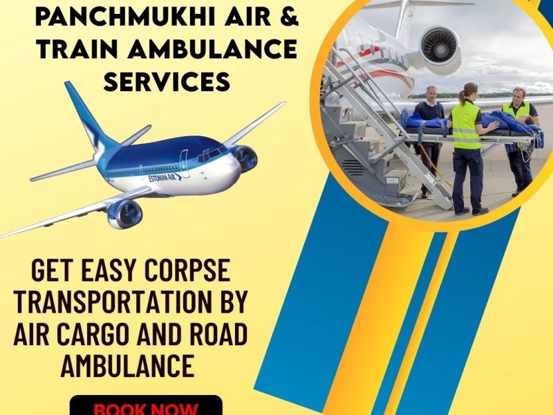 Panchmukhi Train Ambulance in Kolkata – promising a medical transfer without unevenness