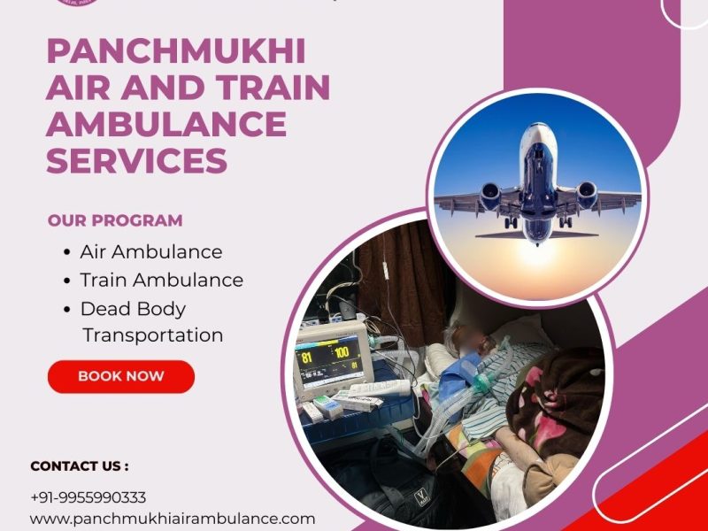 Choose Air Ambulance from Mumbai with Effective Medical Care by Panchmukhi